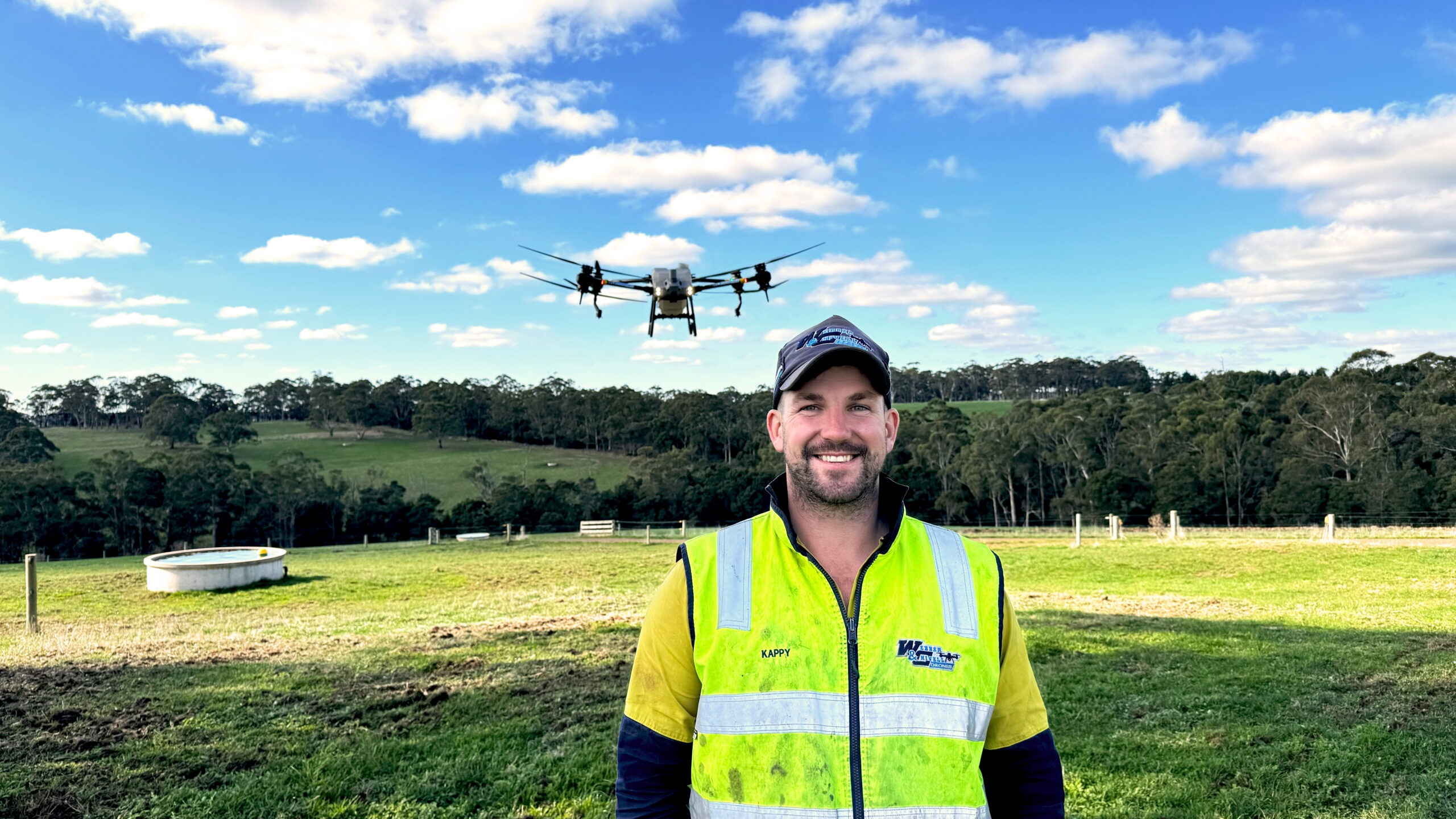 Kaplan works at Webber & Chivell drones