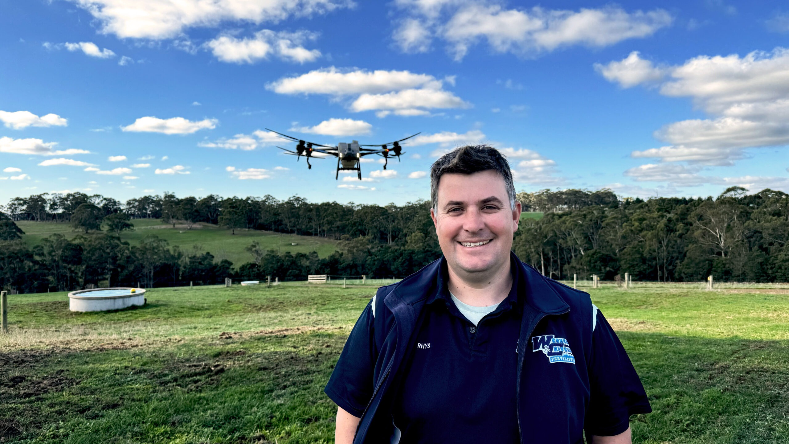 Rhys - Drone pilot at Webber & Chivell