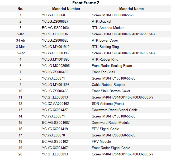 front frame 2.1