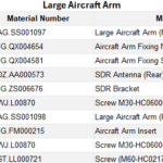 large aircraft arm